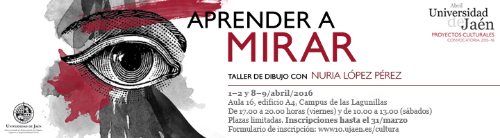 cartel Taller Aprender a Mirar el arte